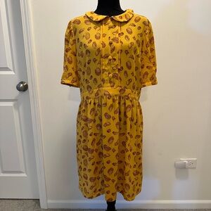 Modcloth When in Wonderland Dress size 16